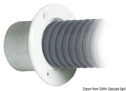 Flexible PVC hose grey roll 10 m 